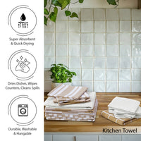 Cotton Beige Combo Kitchen Set (Pack of 21)