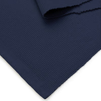 Cotton Solid Navy Blue Table Runner (Pack of 1)