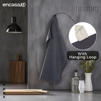 Cotton Grey Kitchen Towel (Pack of 4)