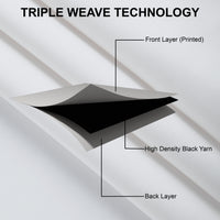 Blackout Polyester F1 Spring Curtain (Pack of 2)