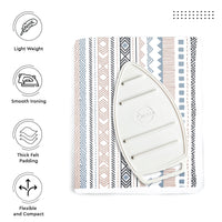 20s Sheeting Daisy Blue Ironing Mat (Pack of 1)
