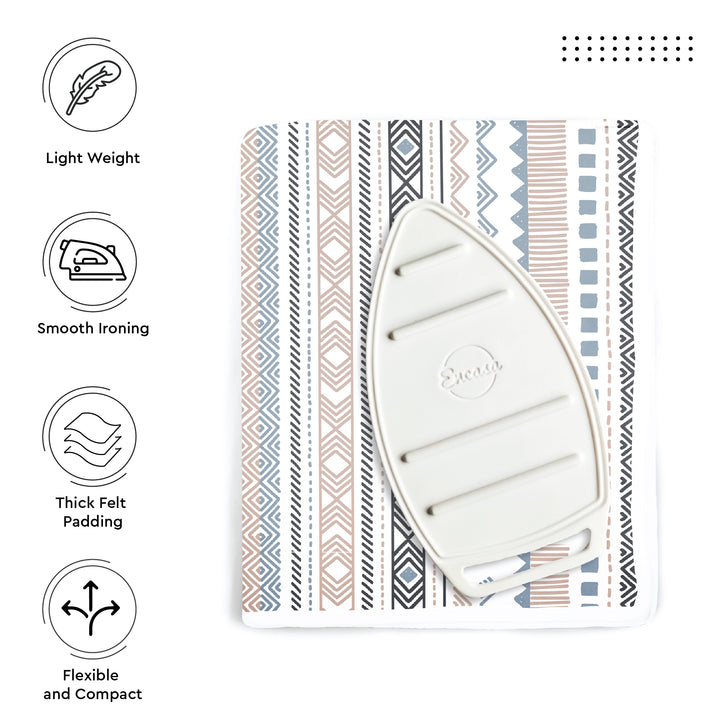 20s Sheeting Daisy Blue Ironing Mat (Pack of 1)