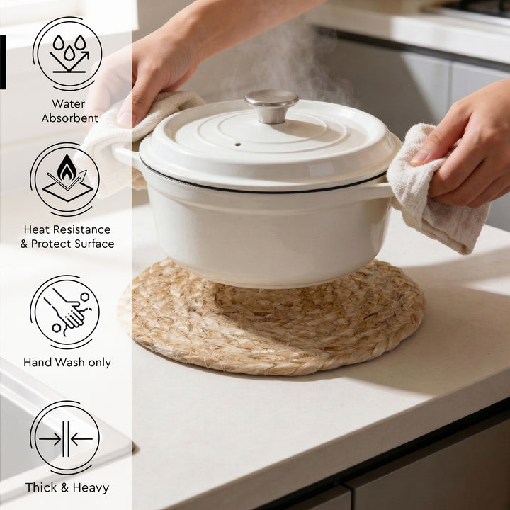 Jute Natural Bleach Trivet