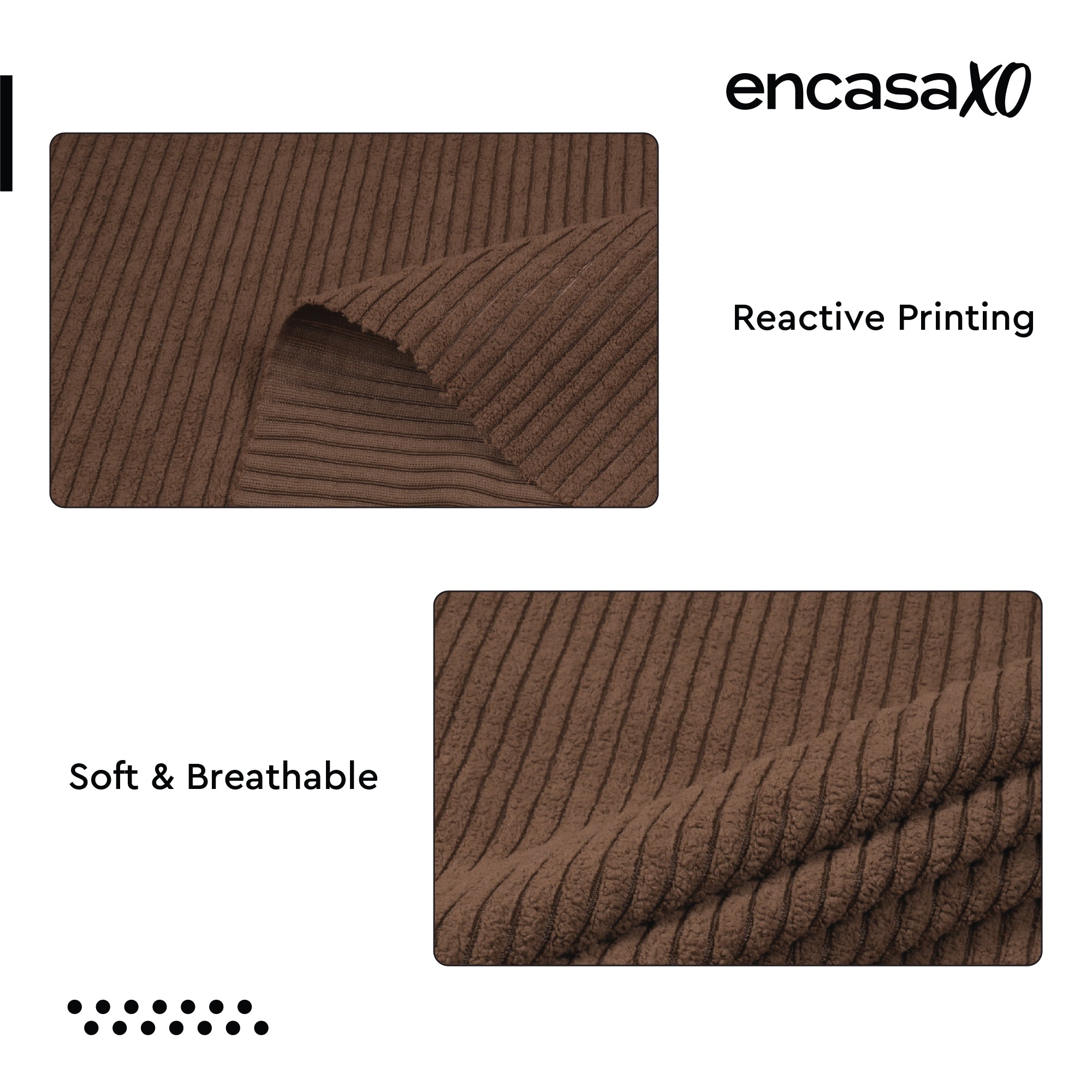 Corduroy Fabric by the Meter, 59" Wide Premium 238 GSM Polyester Upholstery & Sewing Material, Soft Ribbed Fabric for Sofa/Cushion Covers, Trousers, Curtains & DIY Crafts