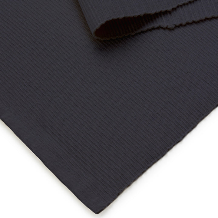 Cotton Solid Grey Table Runner (Pack of 1)