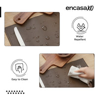 PU Leather Dark Brown Placemat