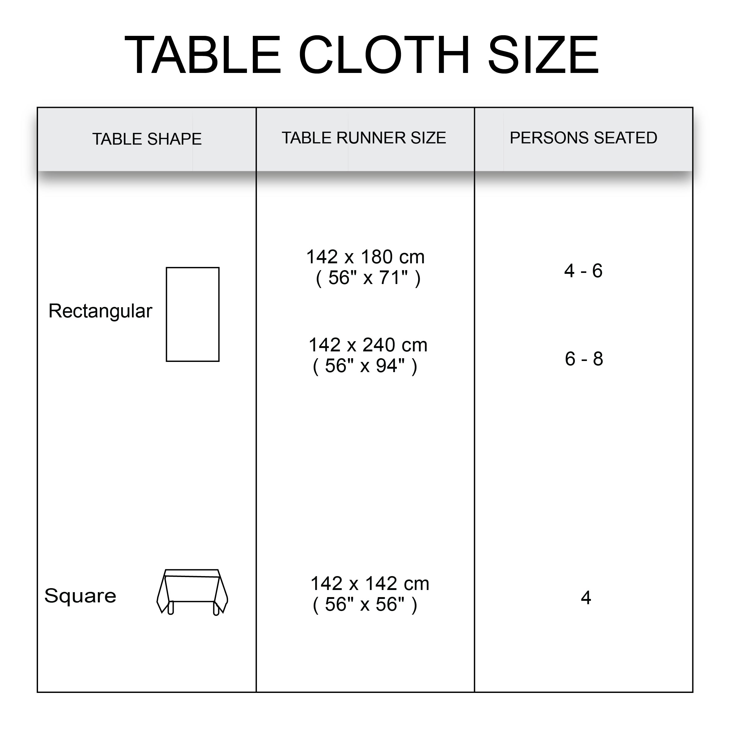 Cotton Aspect Table Cloth (Pack of 1)