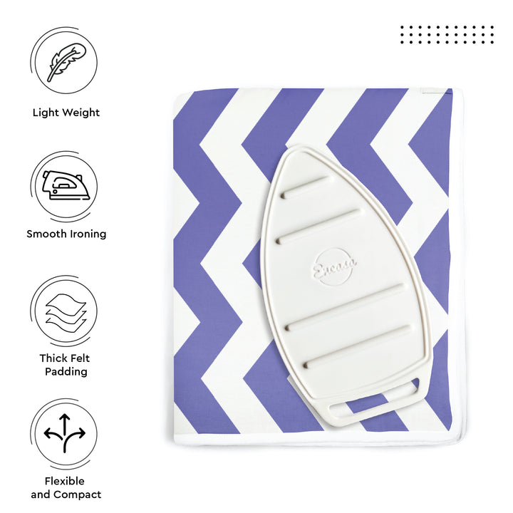 20s Sheeting Zig Zag Peri Ironing Mat (Pack of 1)