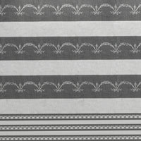Cotton Grey Bunting Table Cloth (Pack of 1)