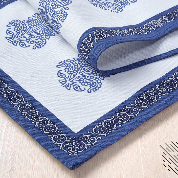 Cotton Indigo-01 Table Runner (Pack of 1)