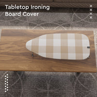 Cotton Buffalo Beige Ironing Board Cover (Pack of 1)