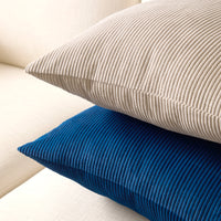 Corduroy Light Grey Cushion Cover