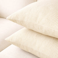 Corduroy Cream Cushion Cover (Pack of 2)