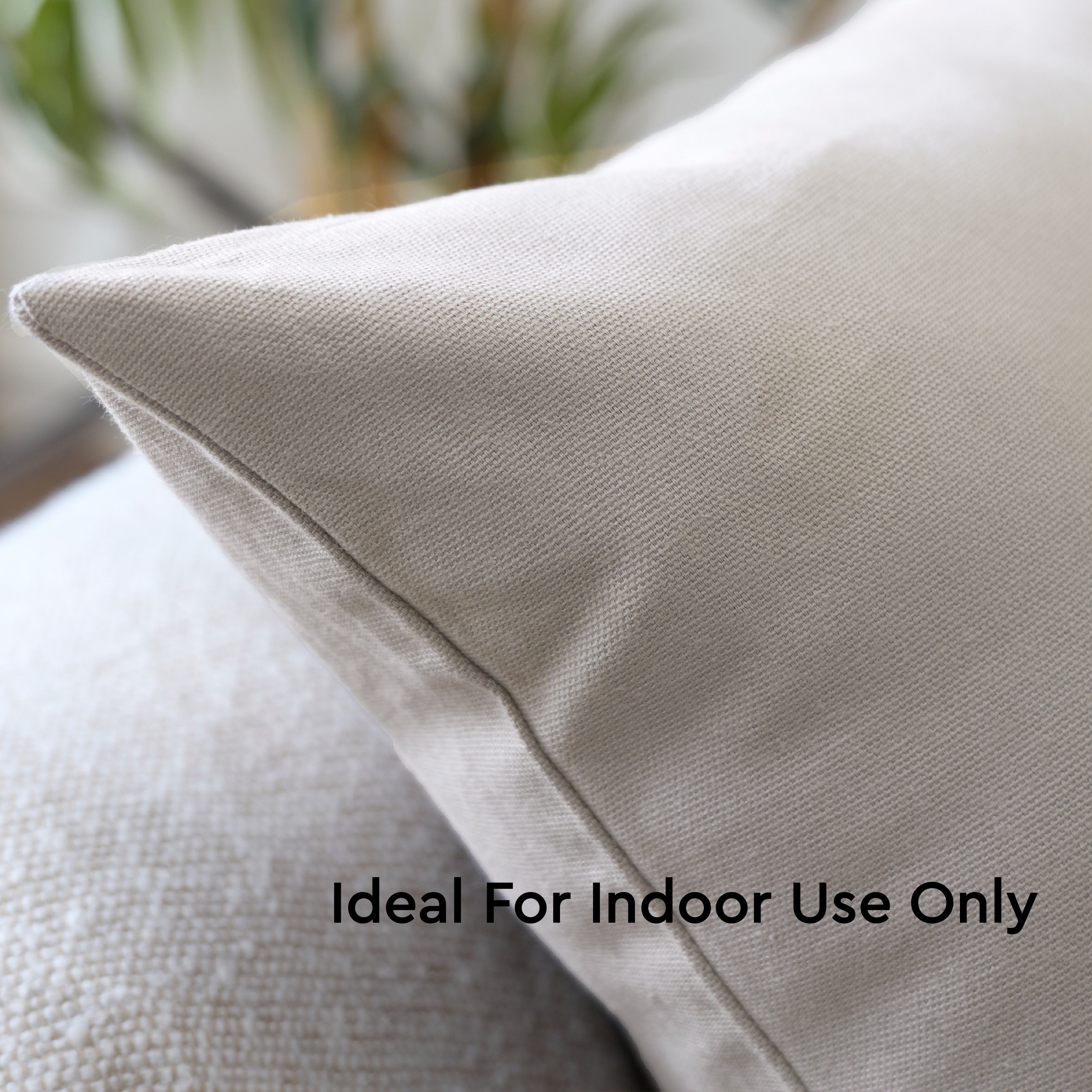 Cotton Canvas Cushion Cover