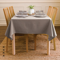 Cotton Beige Table Cloth (Pack of 1)