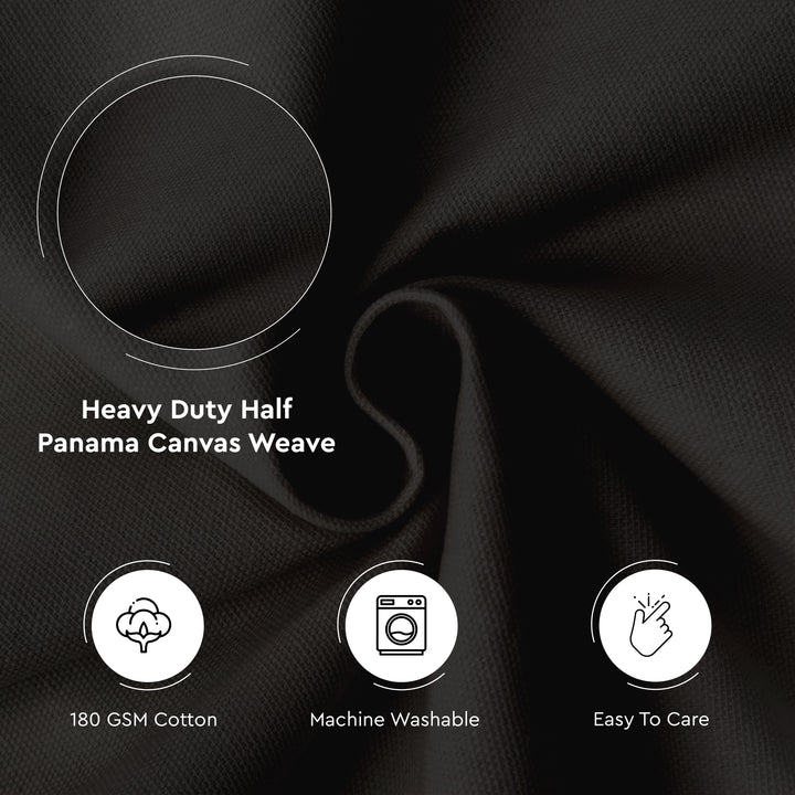 Mercerised Cotton Canvas Fabric, 100x150 cm Wide | Sold by the Metre, Cut to Length | Fabric For Cushions, Sofa Covers, Light Upholstery, Embroidery, Dress Material