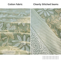 20s Cotton Twill Sage Green Table Cloth (Pack of 1)