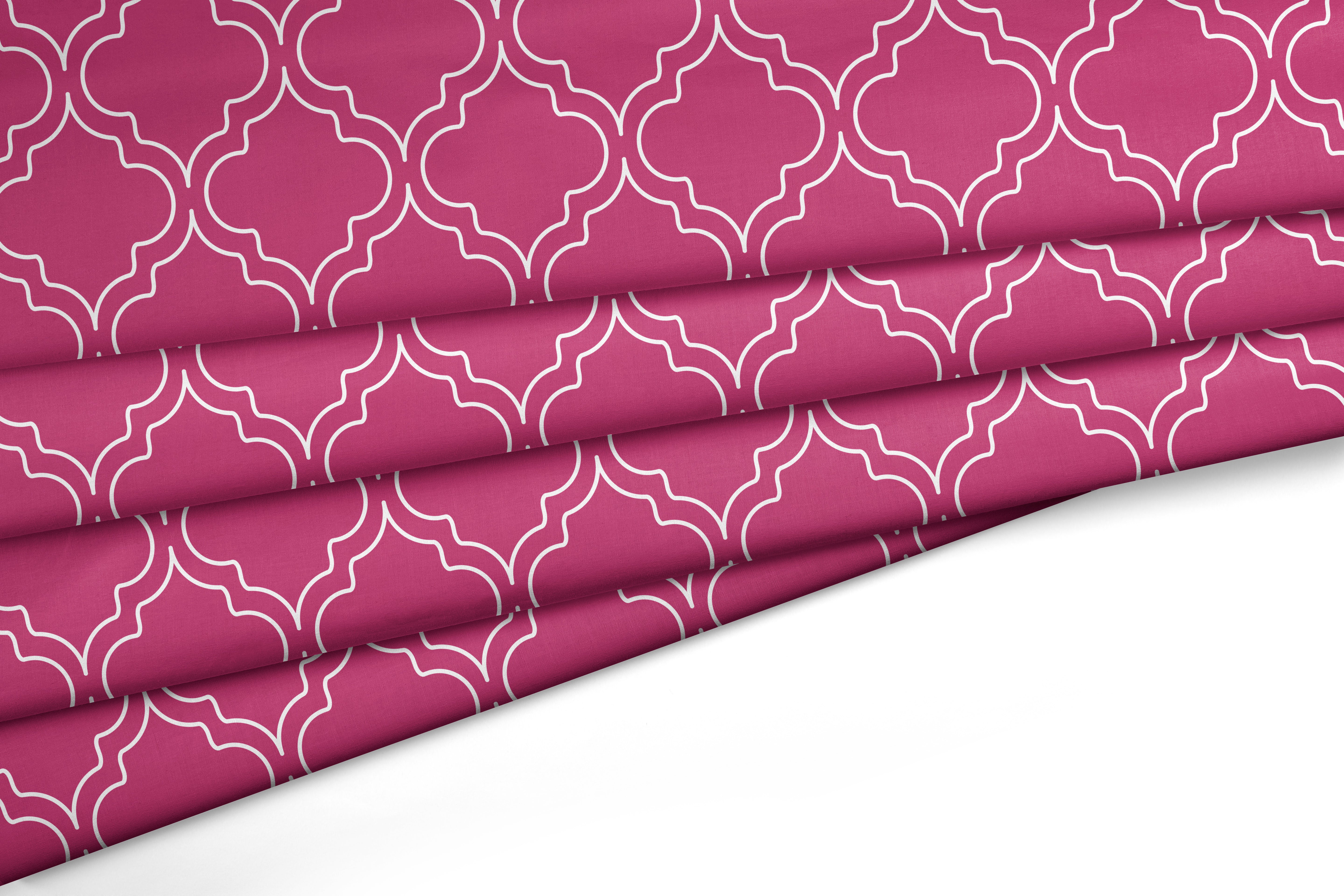 Printed Satin Fabric by Meter | Wide - 58 Inch Width (147 cm) | Soft Polyester Cloth for Curtains, Cushion Covers, Dresses, Kurtis, Crafts, Craft Sewing & Home Decor