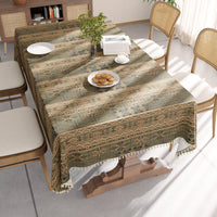 Cotton Canvas African Table Cloth (Pack of 1)