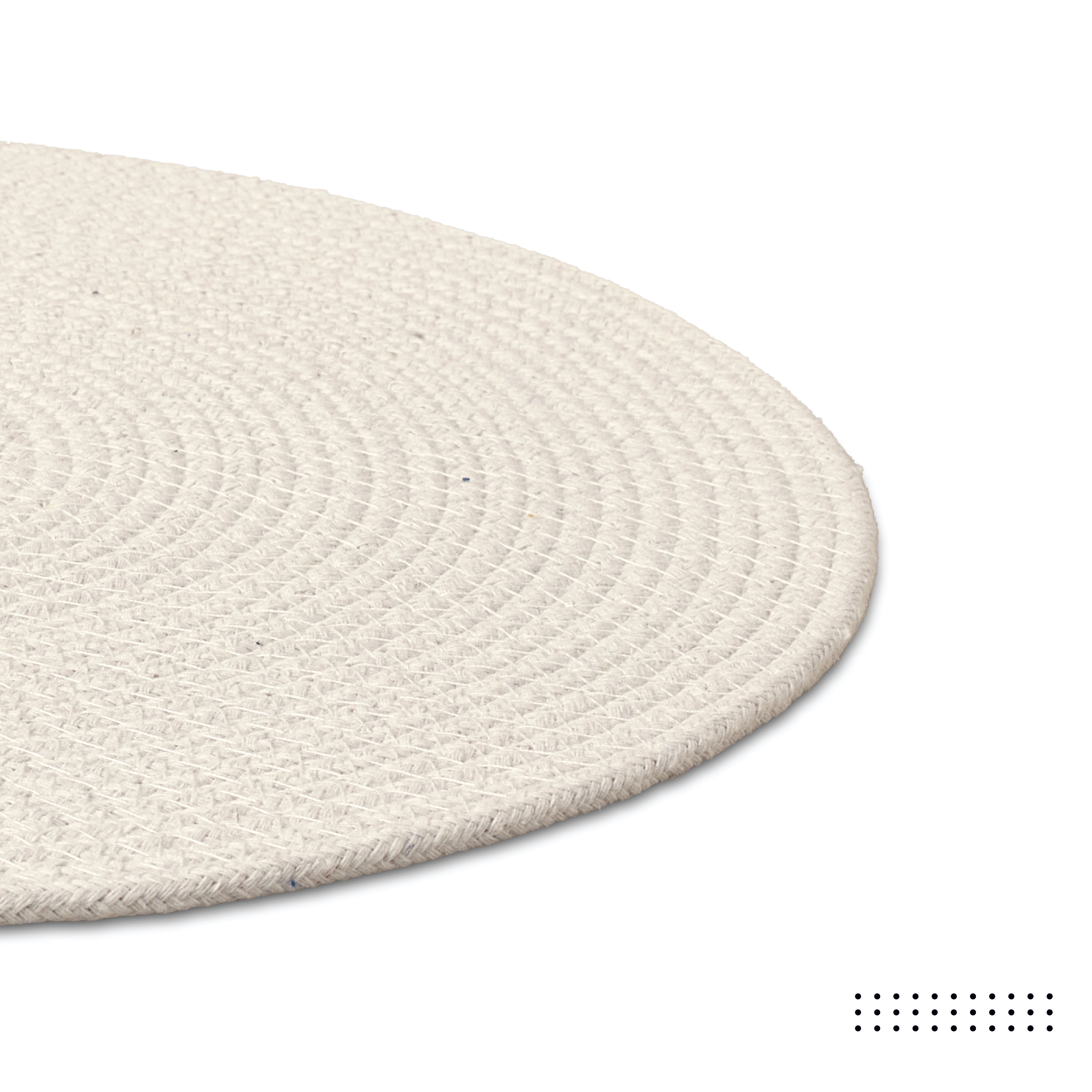 Cotton Off White Placemat (Pack of 6)