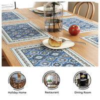 Cotton Indigo-03 Placemat (Pack of 6)