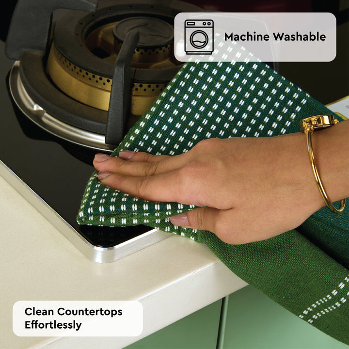Cotton Green Kitchen Towel