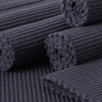 Cotton Solid Grey Placemat (Pack of 6)