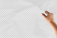 20s Sheeting Grey Circles Fabric (1 Meter)