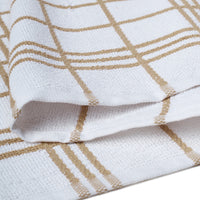 Cotton Beige Terry Kitchen Towel (Pack of 4)