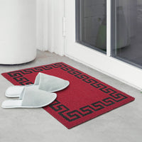 Coir Door Mats for Home Entrance Thick Anti-slip Welcome Doormat with PVC Back | Ideal for Indoor, Outdoor, Patio, Home and Office | Durable and Easy to Clean