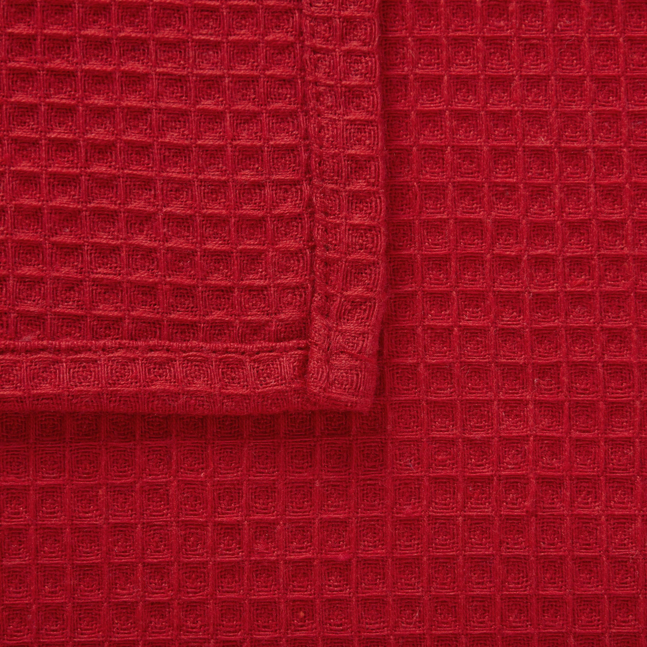 Cotton Red Dish Towel (Pack of 12)