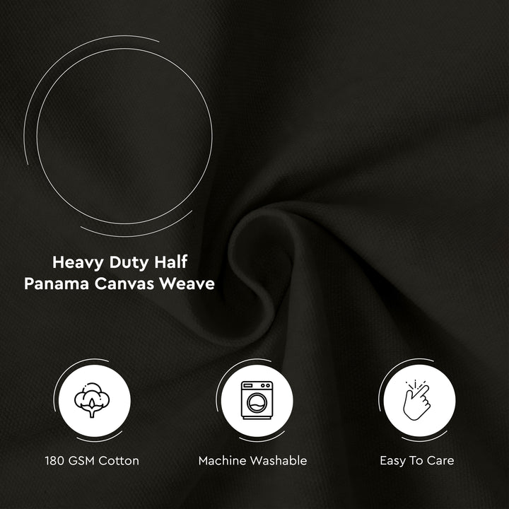 Mercerised Cotton Canvas Fabric, 100x150 cm Wide | Sold by the Metre, Cut to Length | Fabric For Cushions, Sofa Covers, Light Upholstery, Embroidery, Dress Material