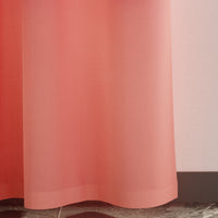 Canvas Coral Curtain (Pack of 1)