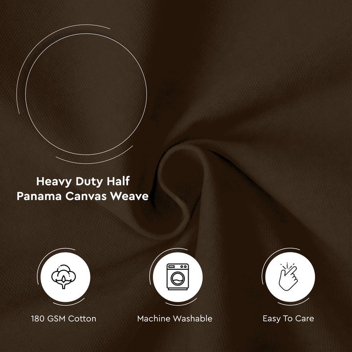 Mercerised Cotton Canvas Fabric, 100x150 cm Wide | Sold by the Metre, Cut to Length | Fabric For Cushions, Sofa Covers, Light Upholstery, Embroidery, Dress Material