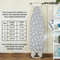 Cotton Grey Ironing Board Cover (Pack of 1)