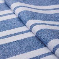 RC Yarn-Dyed Franca Blue Stripes Table Runner (Pack of 1)