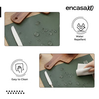PU Leather Green Placemat