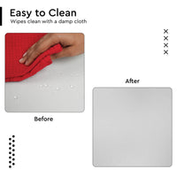 Polyester Grey Table Cloth (Pack of 1)