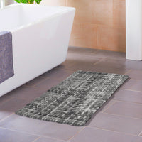 Cotton Grey Bathmat (Pack of 1)