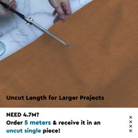 Embossed Velvet Coffee Fabric