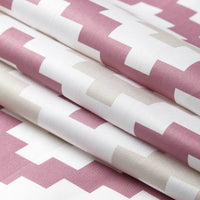 Polyester Chevron Brown Table Cloth (Pack of 1)