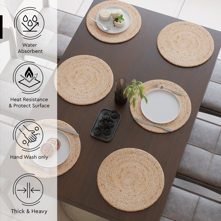 Jute Jute Natural Bleach Placemat