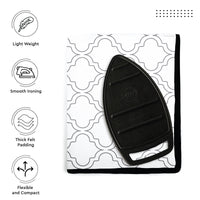 20s Sheeting White Tiles Ironing Mat (Pack of 1)