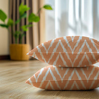 Micro Fire Orange Cushion Cover