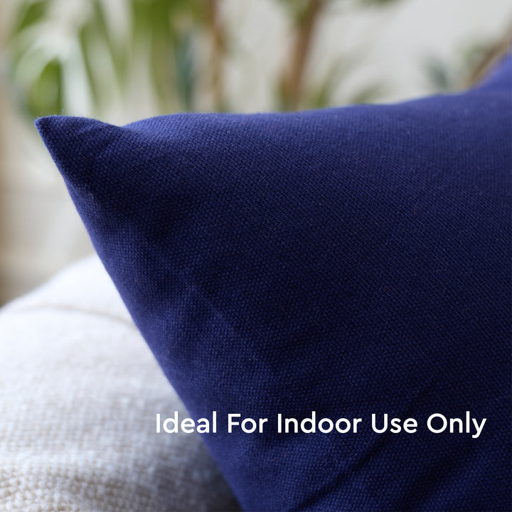 Cotton Canvas Cushion Cover