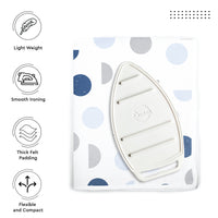 20s Sheeting Blue Moon Ironing Mat (Pack of 1)