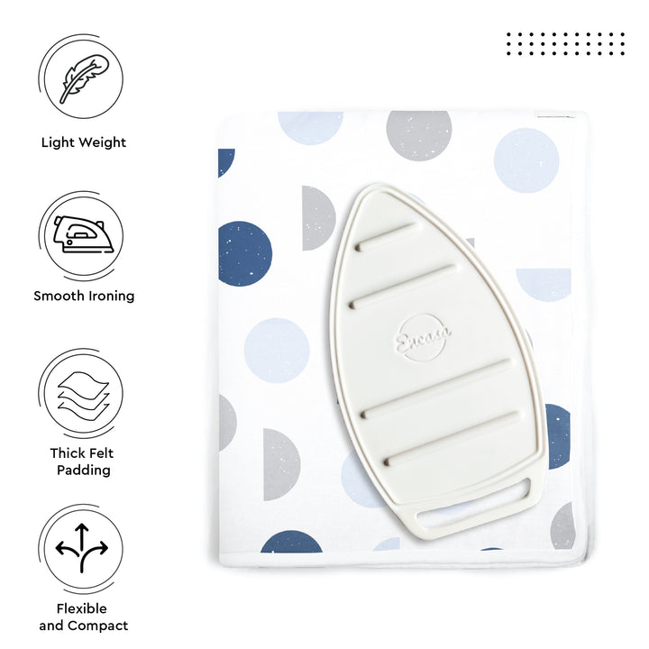 20s Sheeting Blue Moon Ironing Mat (Pack of 1)