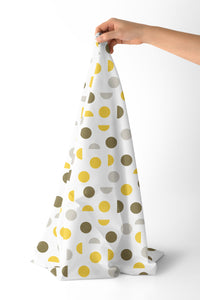 20s Sheeting Yellow Moon Fabric (1 Meter)