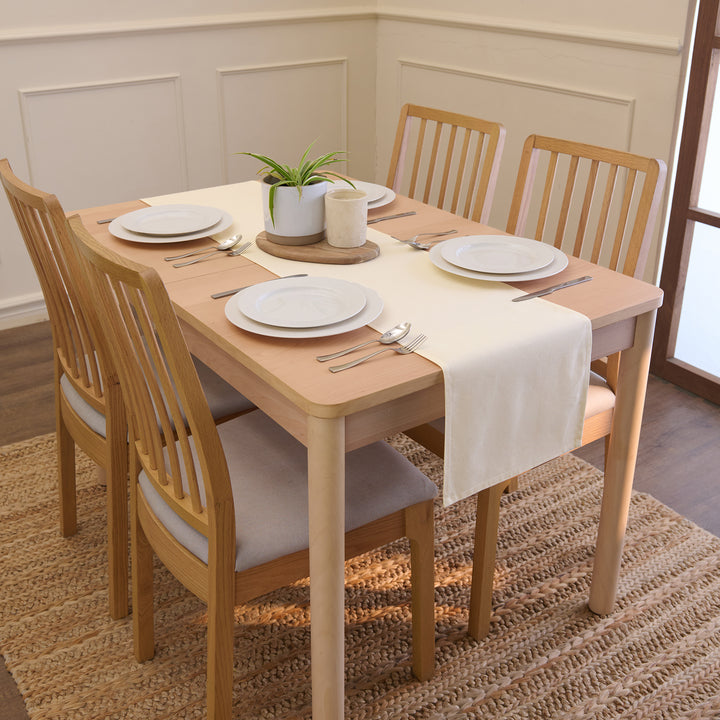 Cotton Natural Table Napkins (Pack of 6)