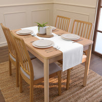 Cotton White Table Napkins (Pack of 6)